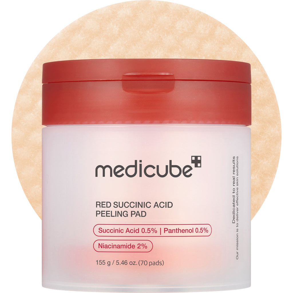 Red Succinic Acid Panthenol Pads M8