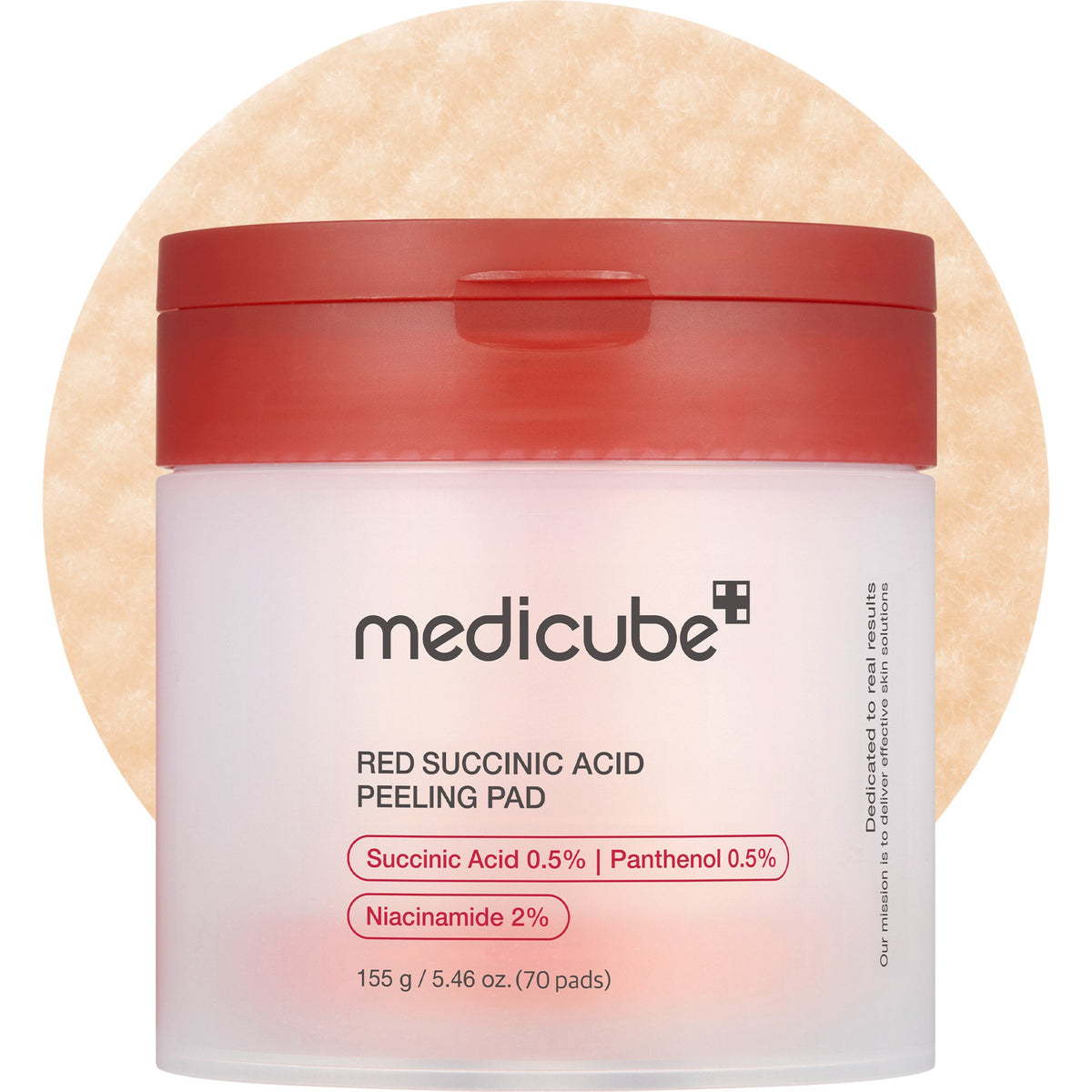 Red Succinic Acid Panthenol Pads M8