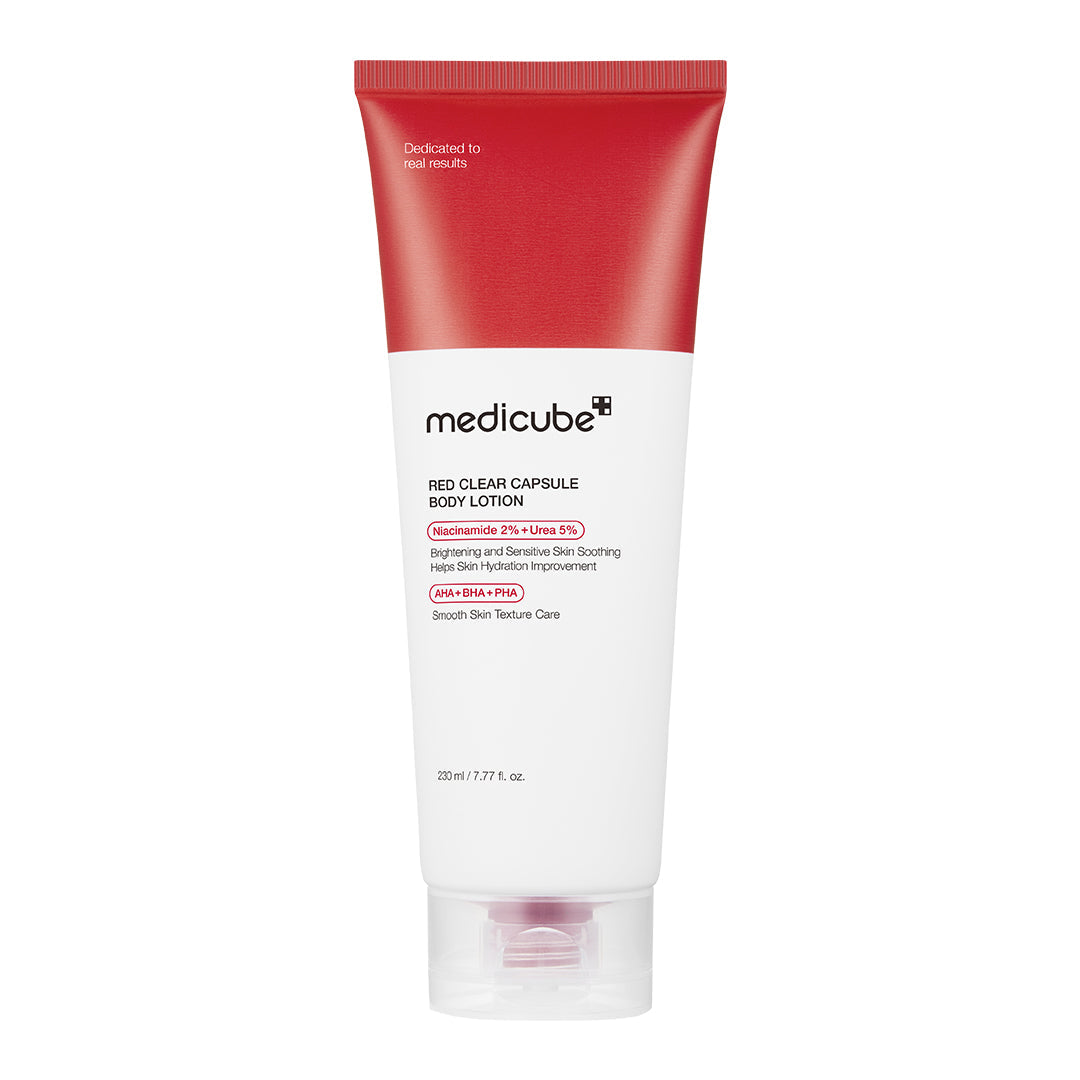 Red Clear Capsule Body Lotion G9