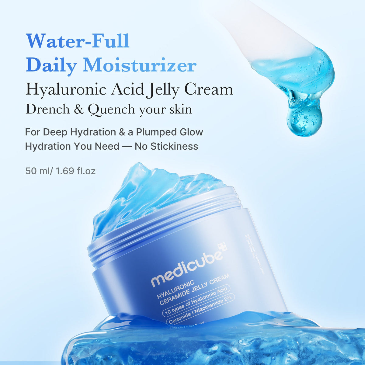 Hyaluronic Ceramide Moisturizing Jelly Cream S7
