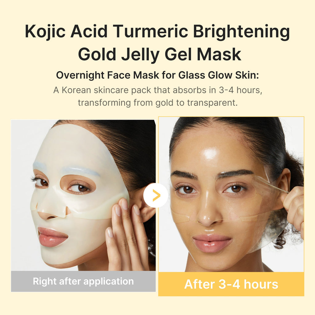 Kojic Acid Turmeric Gold Jelly Gel Mask F3