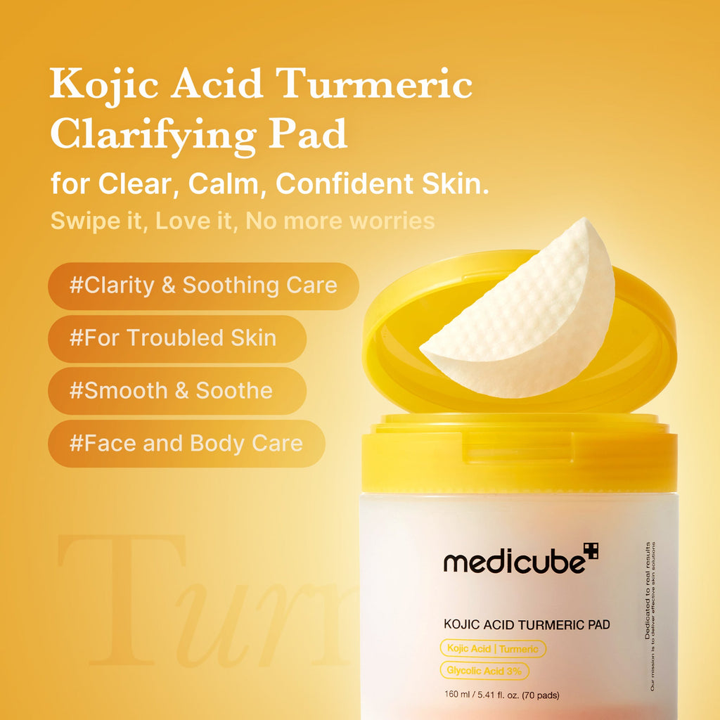 Kojic Acid Tumeric Toner Pad T2