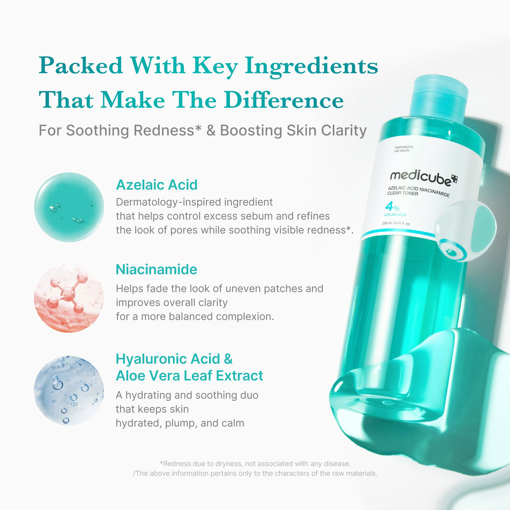 Azelaic Acid Niacinamide Clarifying Toner A8