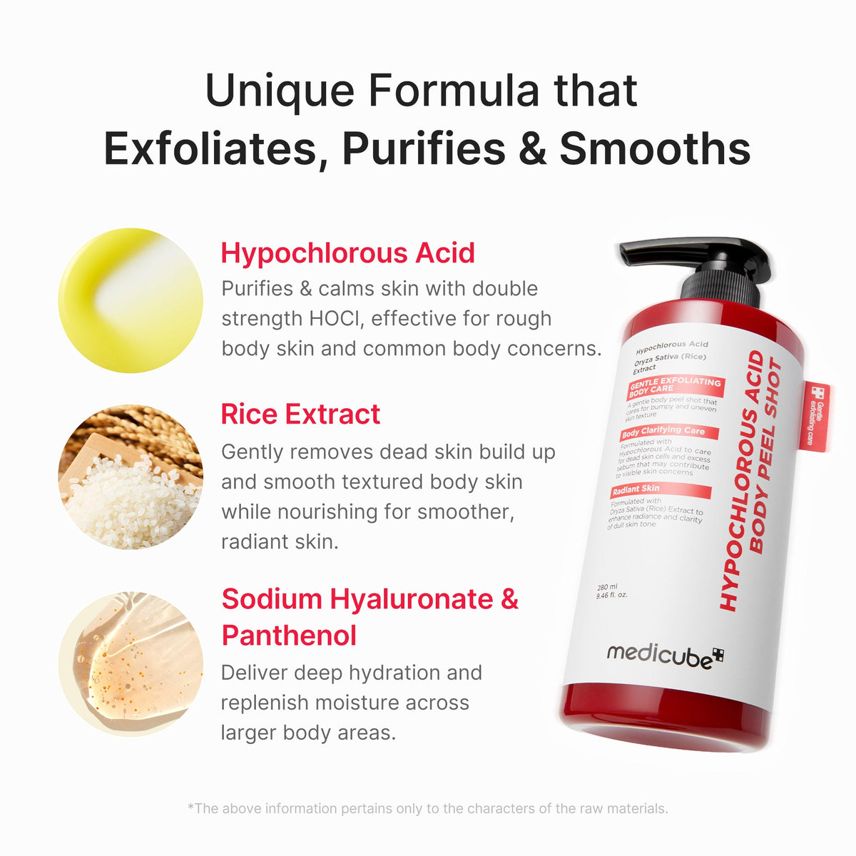 Hypochlorous Acid Rice Body Peel Shot I2