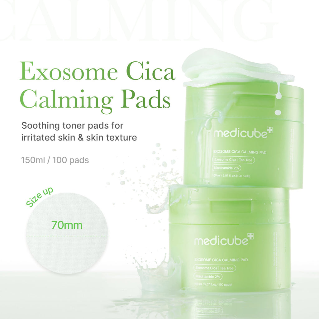 Exosome Cica Calming Toner Pads D4