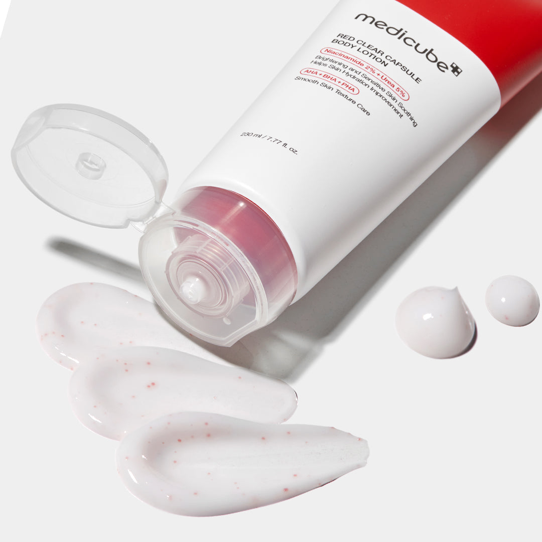 Red Clear Capsule Body Lotion G9