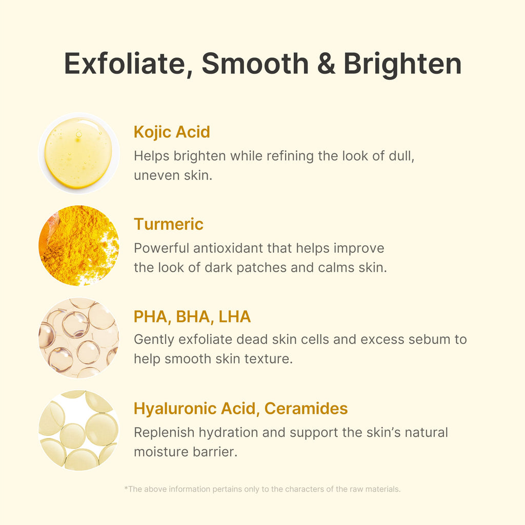 Kojic Acid Turmeric Peel Shot T6