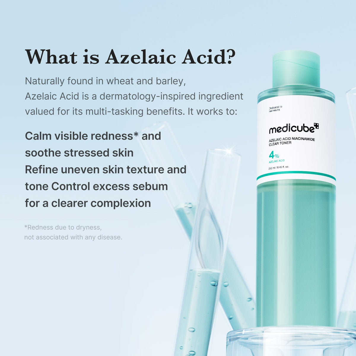 Azelaic Acid Niacinamide Clarifying Toner A8