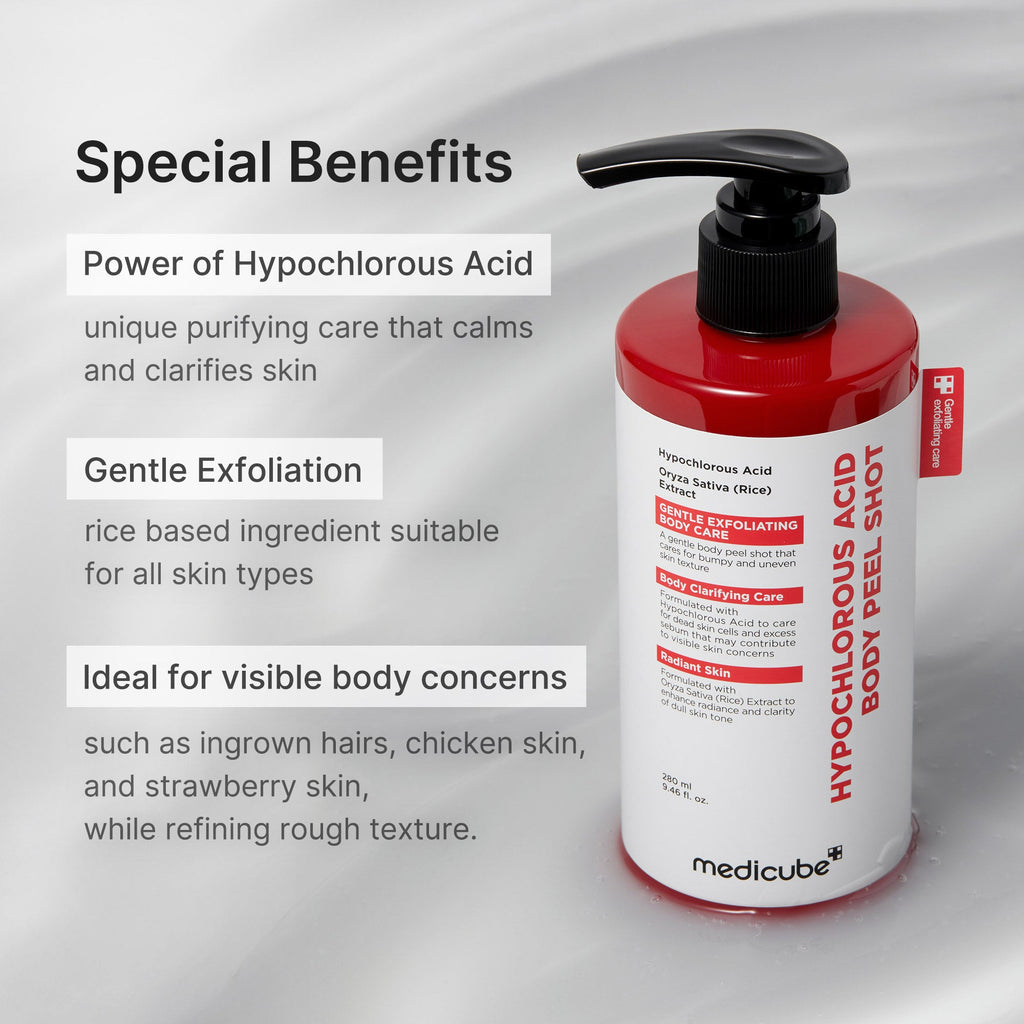 Hypochlorous Acid Rice Body Peel Shot I2