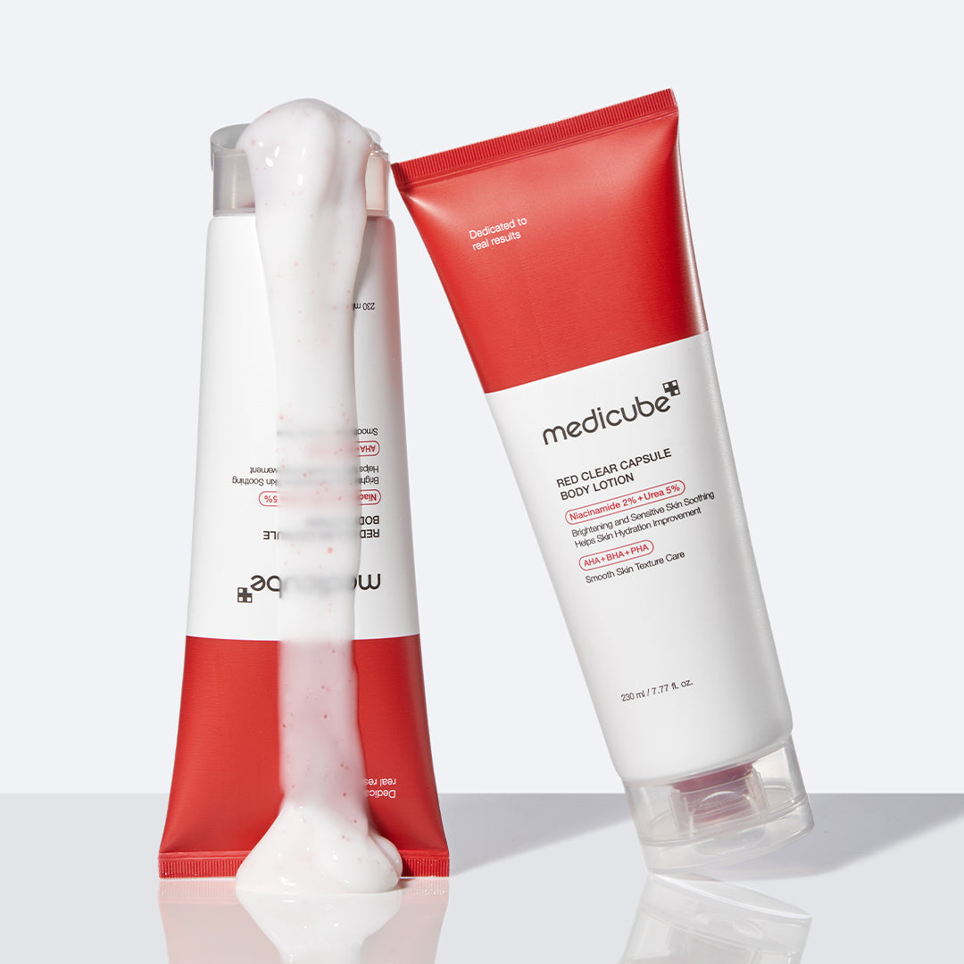 Red Clear Capsule Body Lotion G9