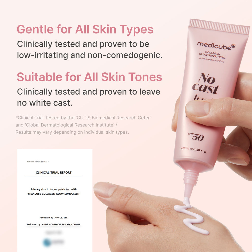 No Cast Just Glow Collagen Sunscreen G5