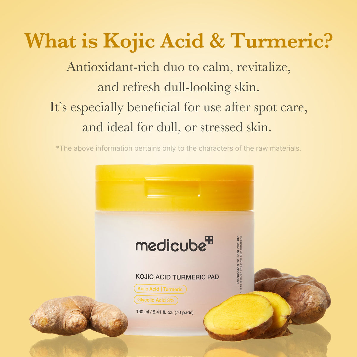 Kojic Acid Tumeric Toner Pad T2