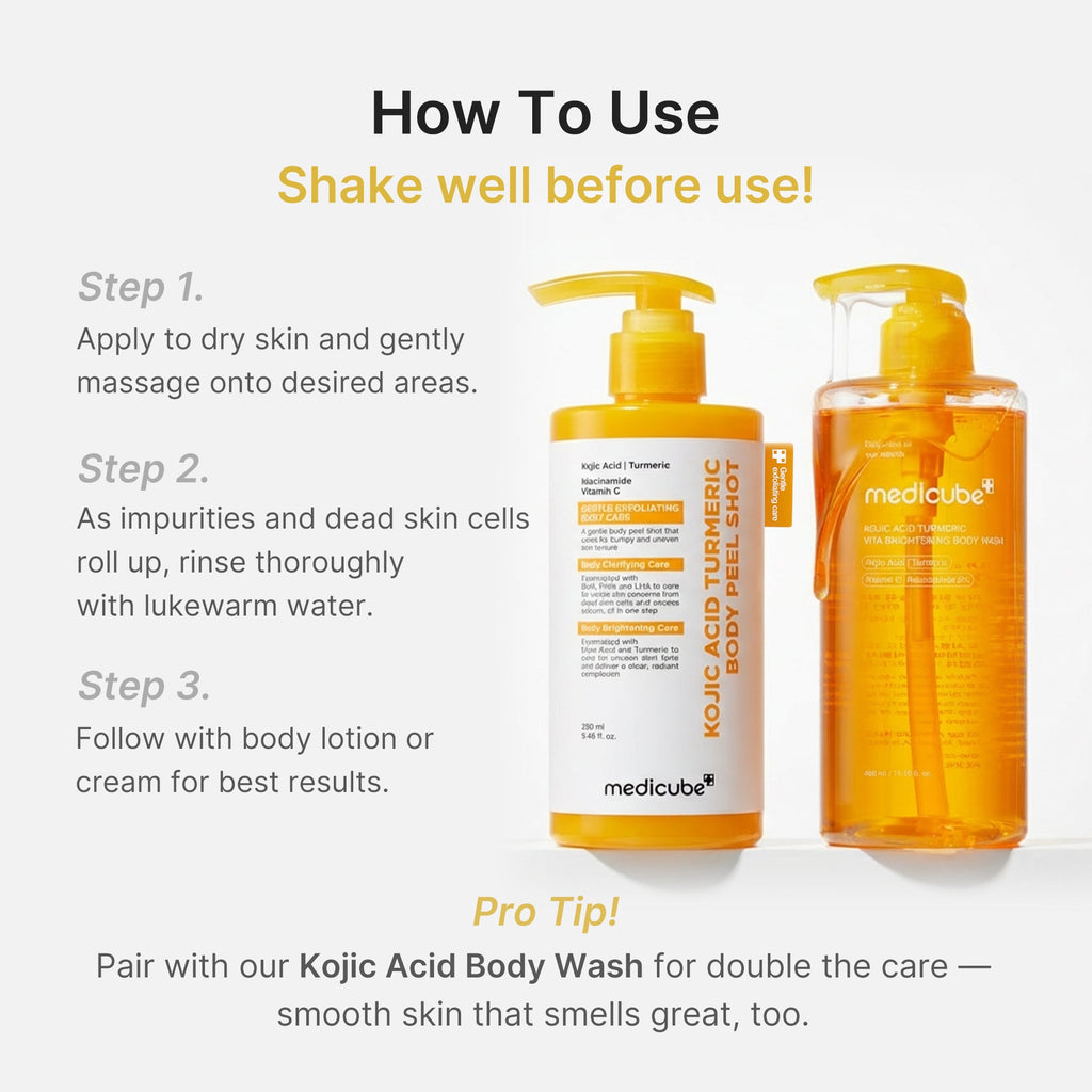 Kojic Acid Turmeric Body Peel Shot P7