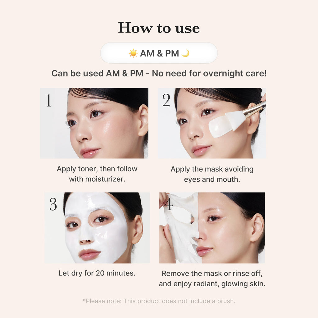 Collagen Milky Glow Daytime Wrapping Mask P1
