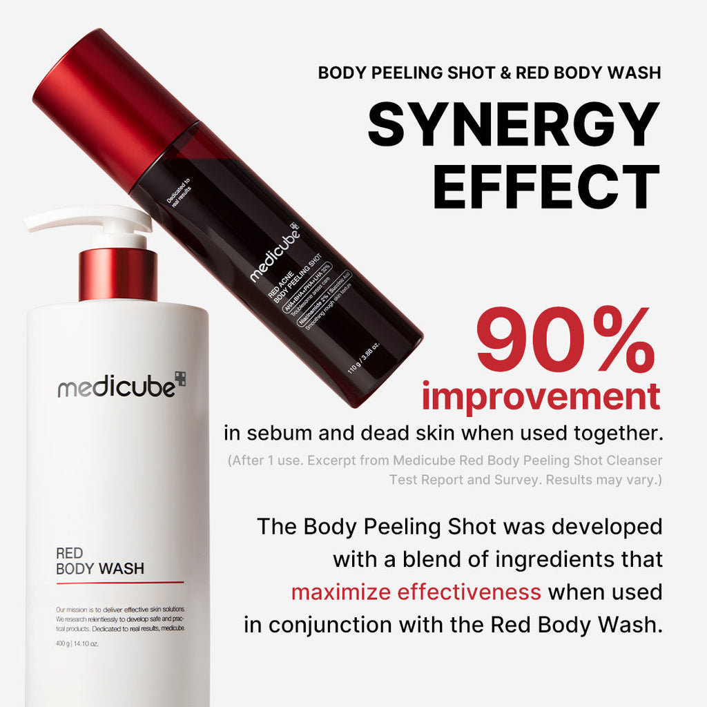 Red Body Peeling Shot Cleanser G5