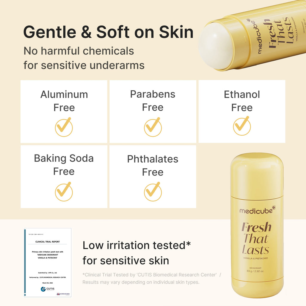 Kojic Acid Brightening Deodorant (Vanilla & Pistachio) F1