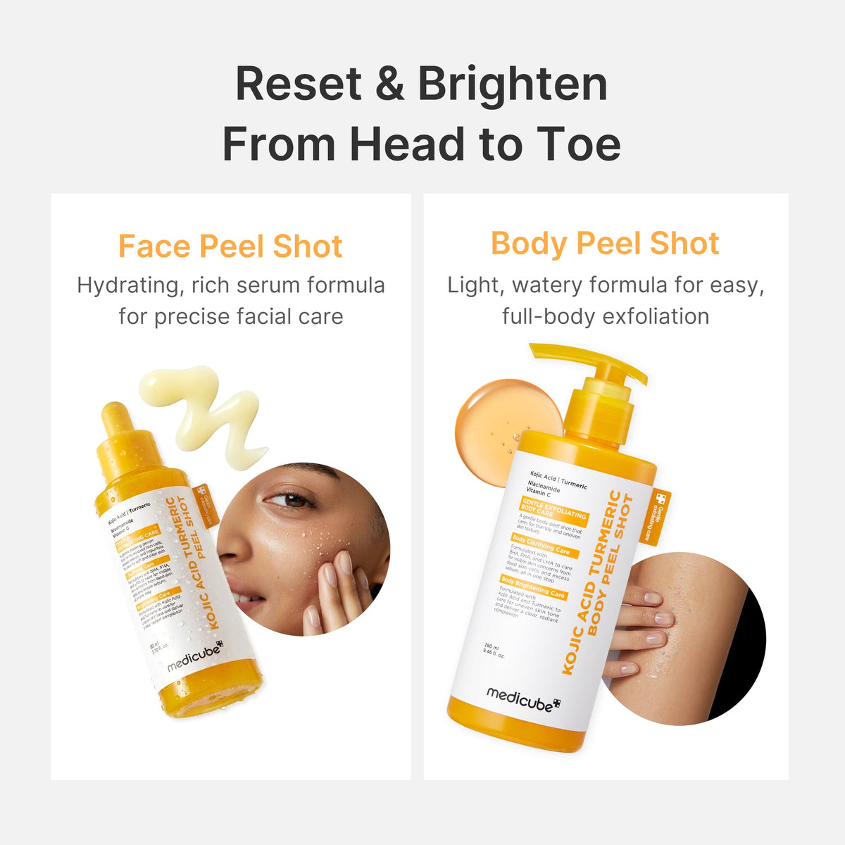 Kojic Acid Turmeric Peel Shot T6