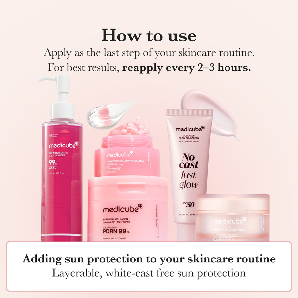 No Cast Just Glow Collagen Sunscreen G5
