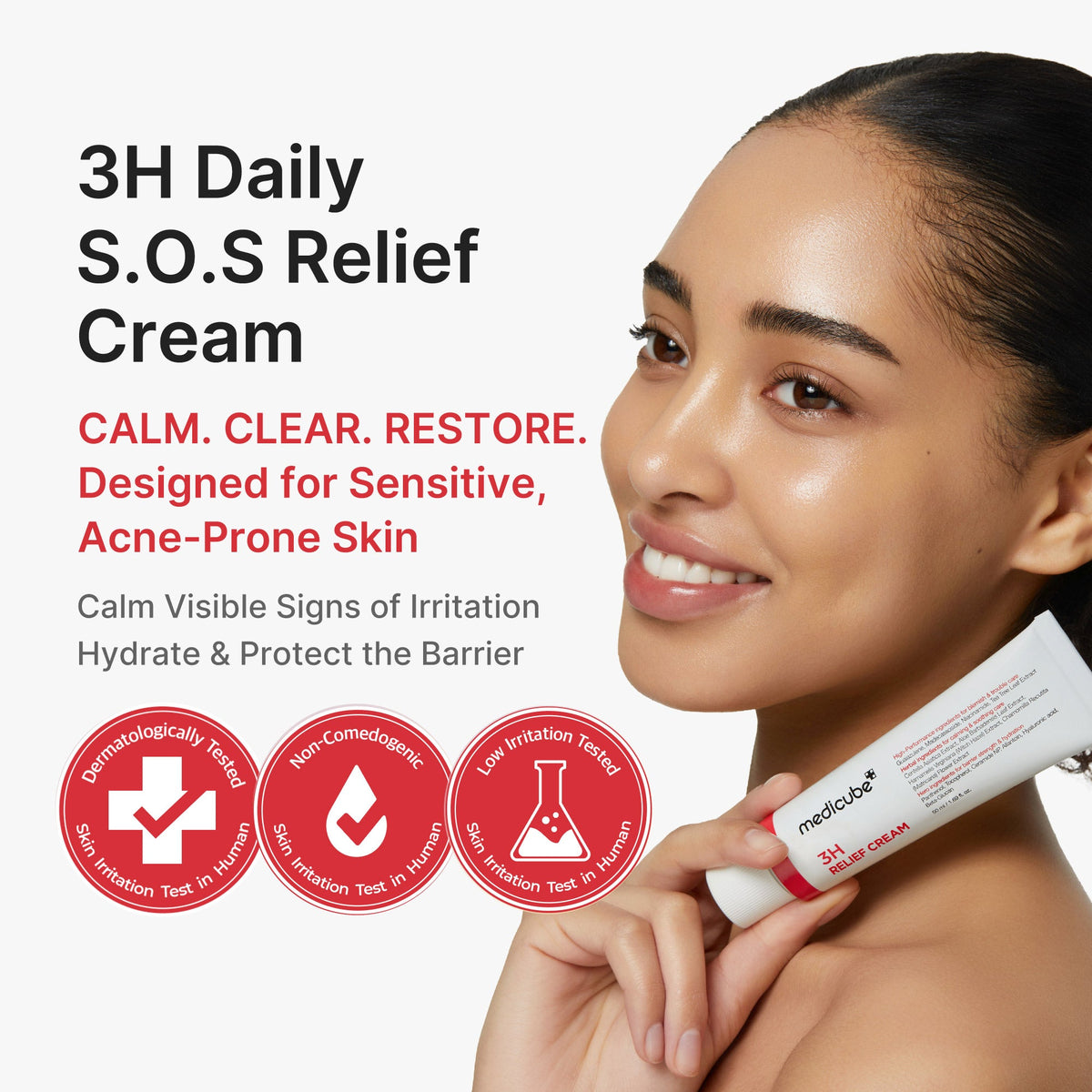 3H Daily Relief Cream W6