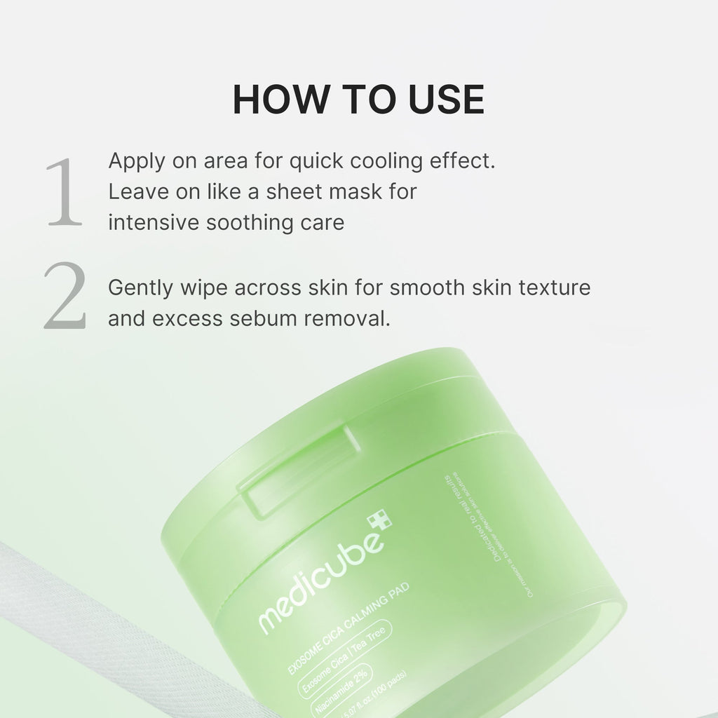 Exosome Cica Calming Toner Pads D4