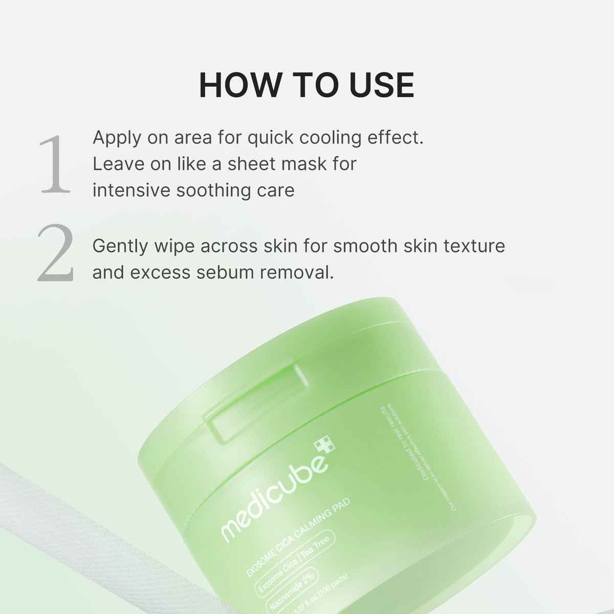 Exosome Cica Calming Toner Pads D4