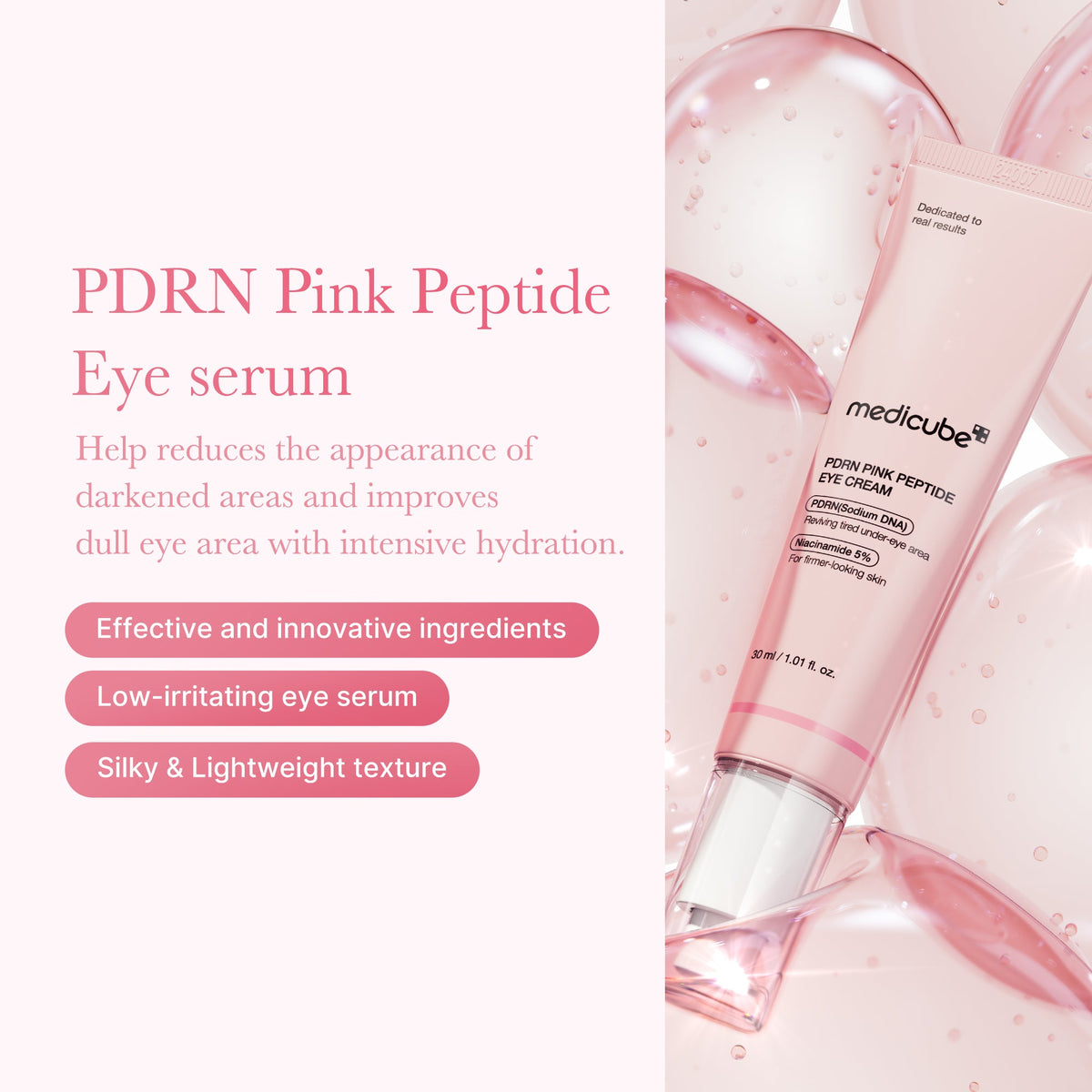 PDRN Pink Peptide Eye Cream O1