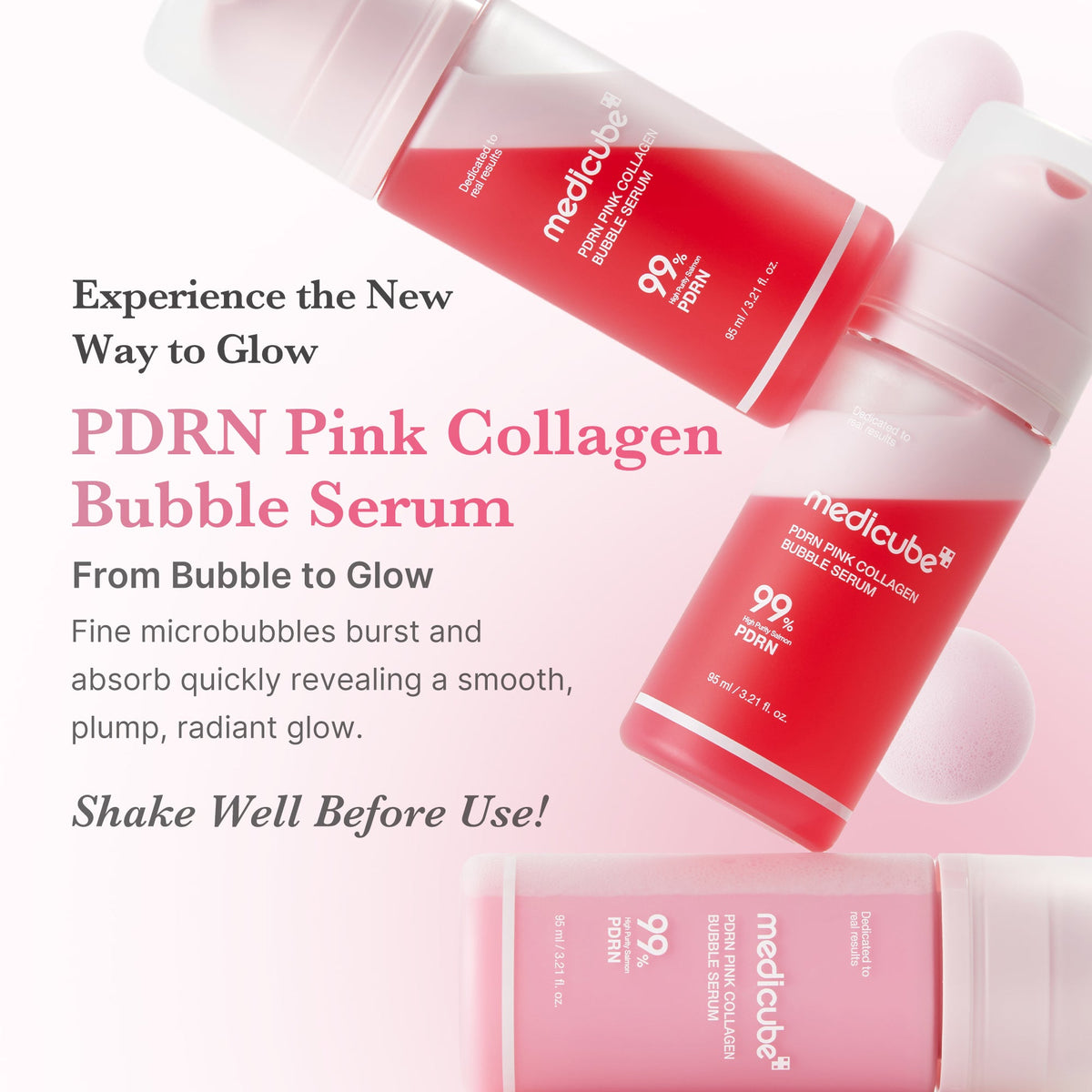 PDRN Pink Collagen Bubble Serum L1