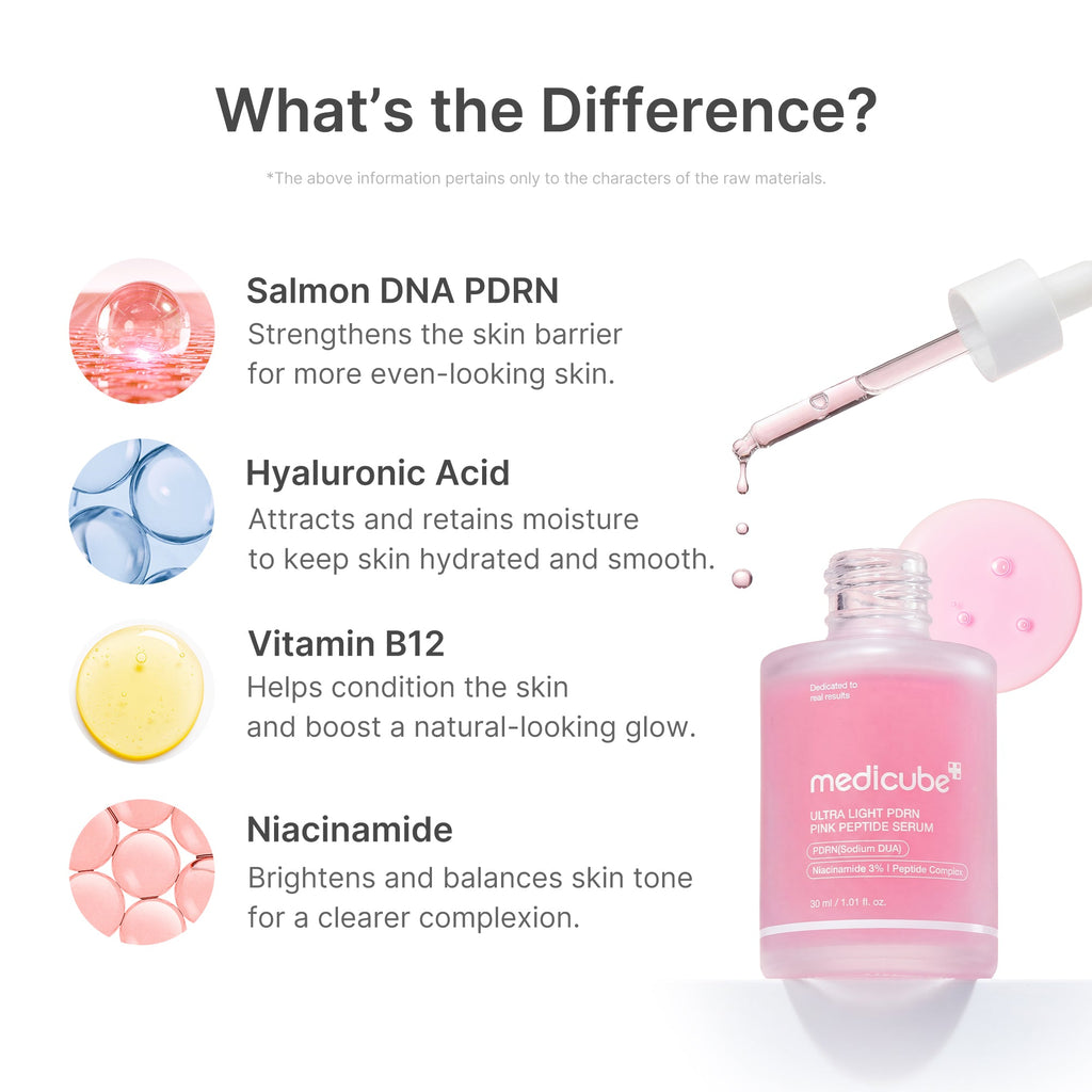 Ultra Light PDRN Pink Peptide Serum T3