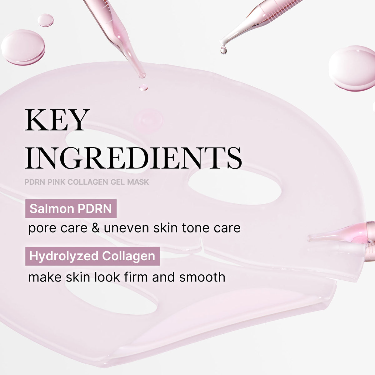 Salmon PDRN Pink Collagen Jelly Gel Mask B9