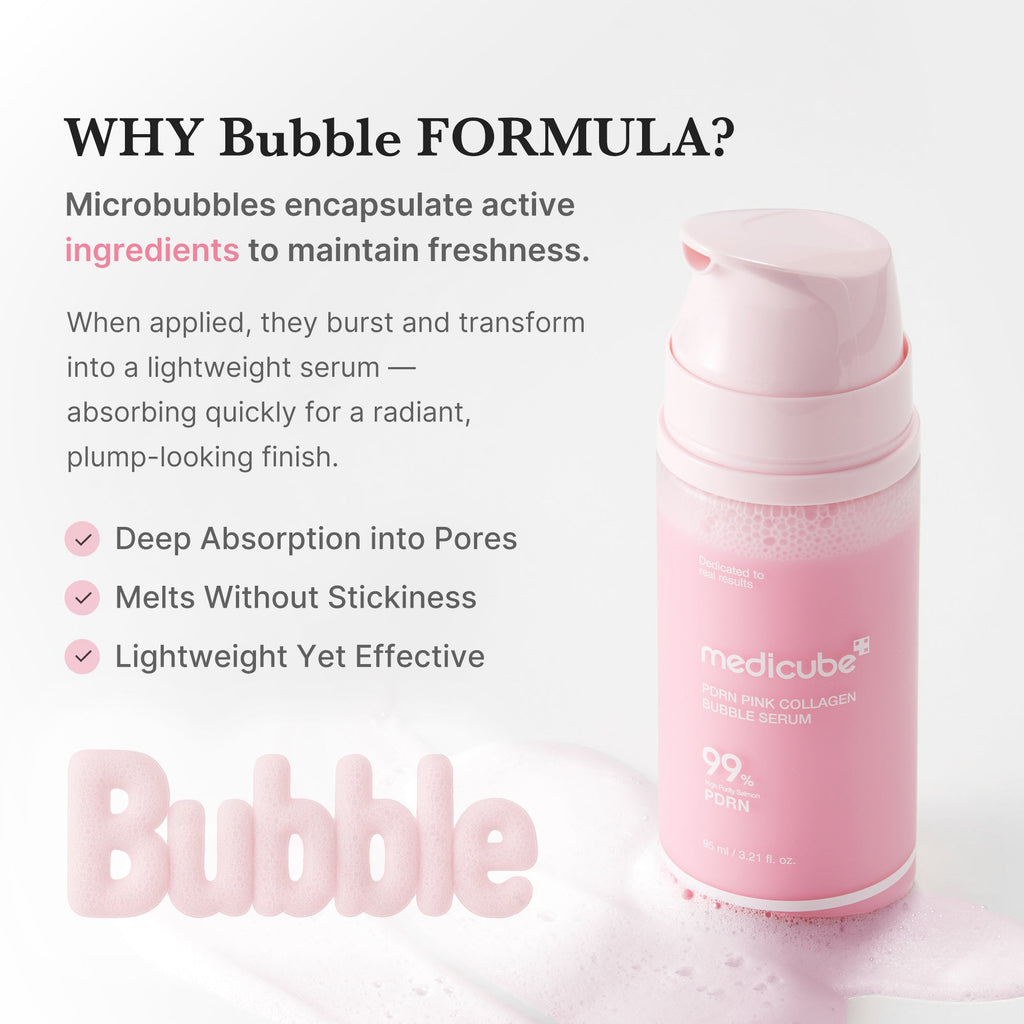 PDRN Pink Collagen Bubble Serum R0
