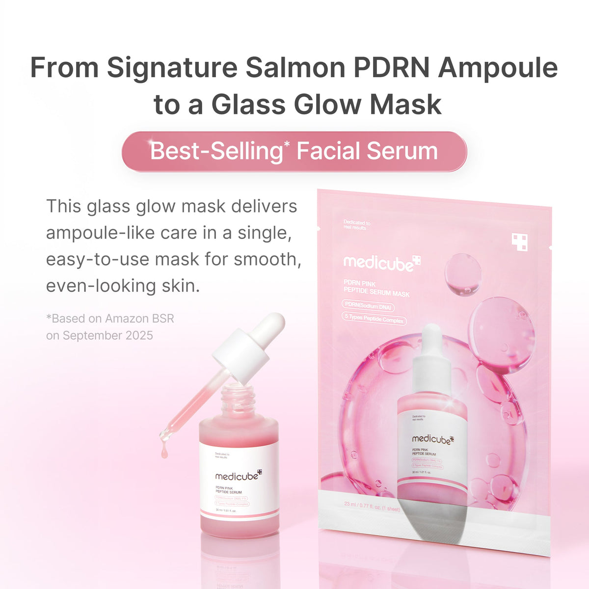 PDRN Pink Peptide Ampoule Mask S2