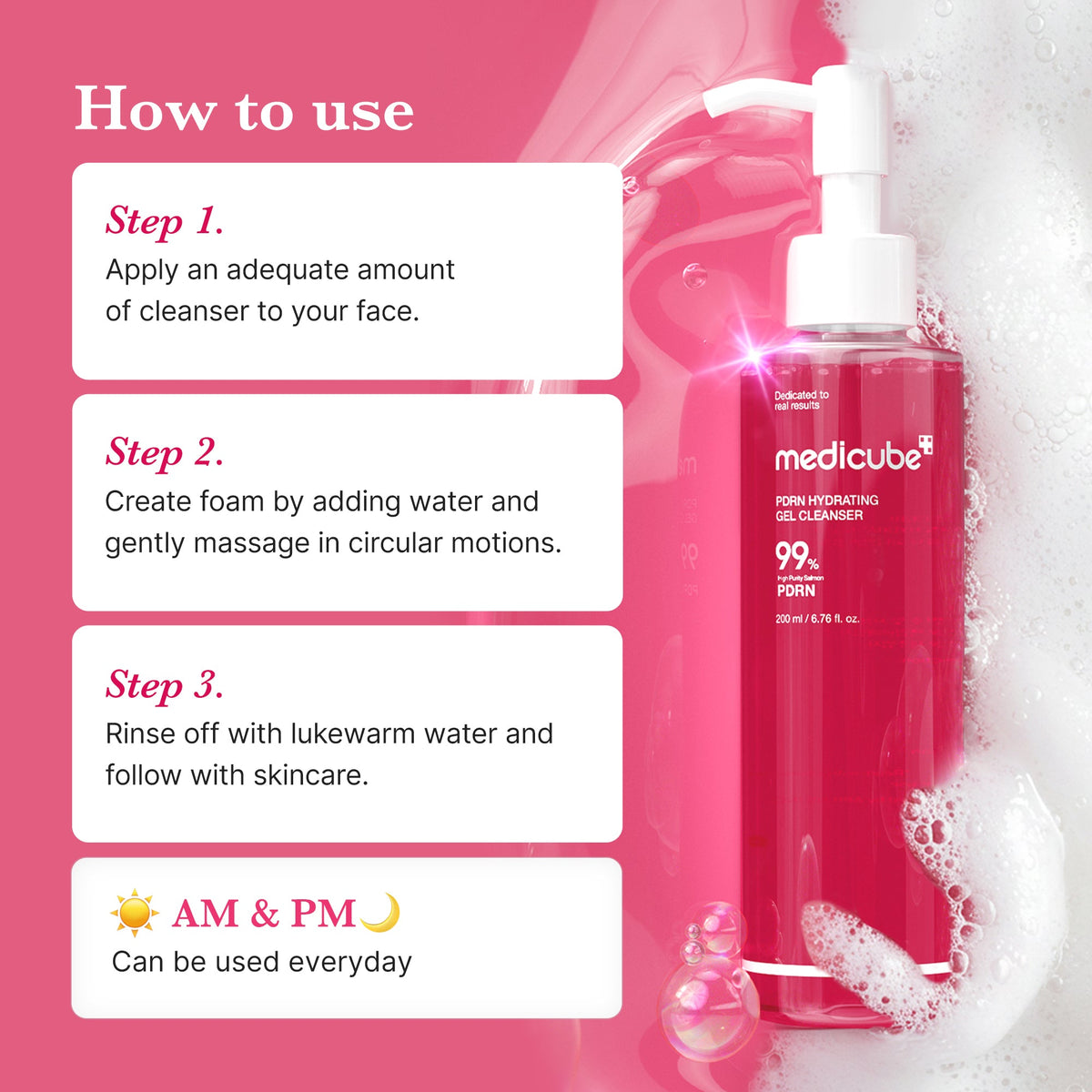 PDRN Pink Gel Cleanser V0