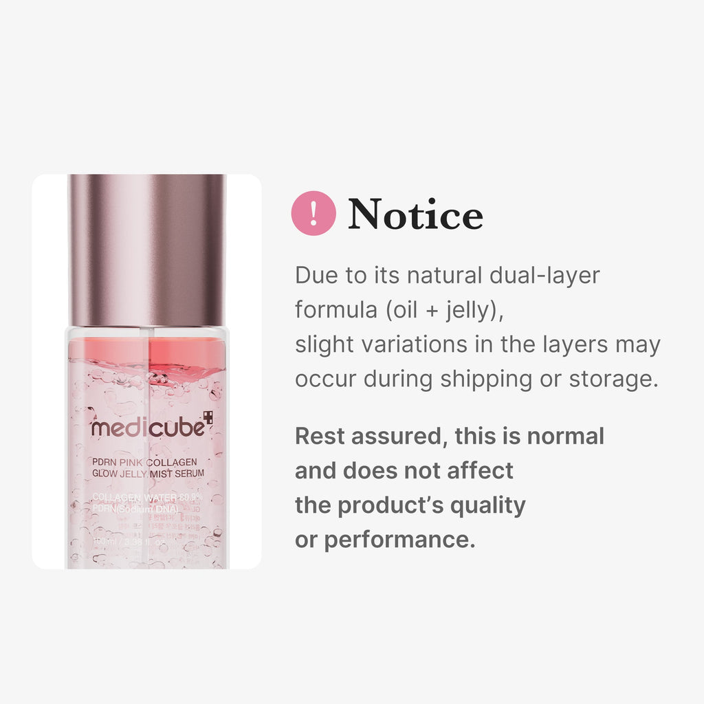 PDRN Pink Collagen Glow Jelly Mist Serum M8
