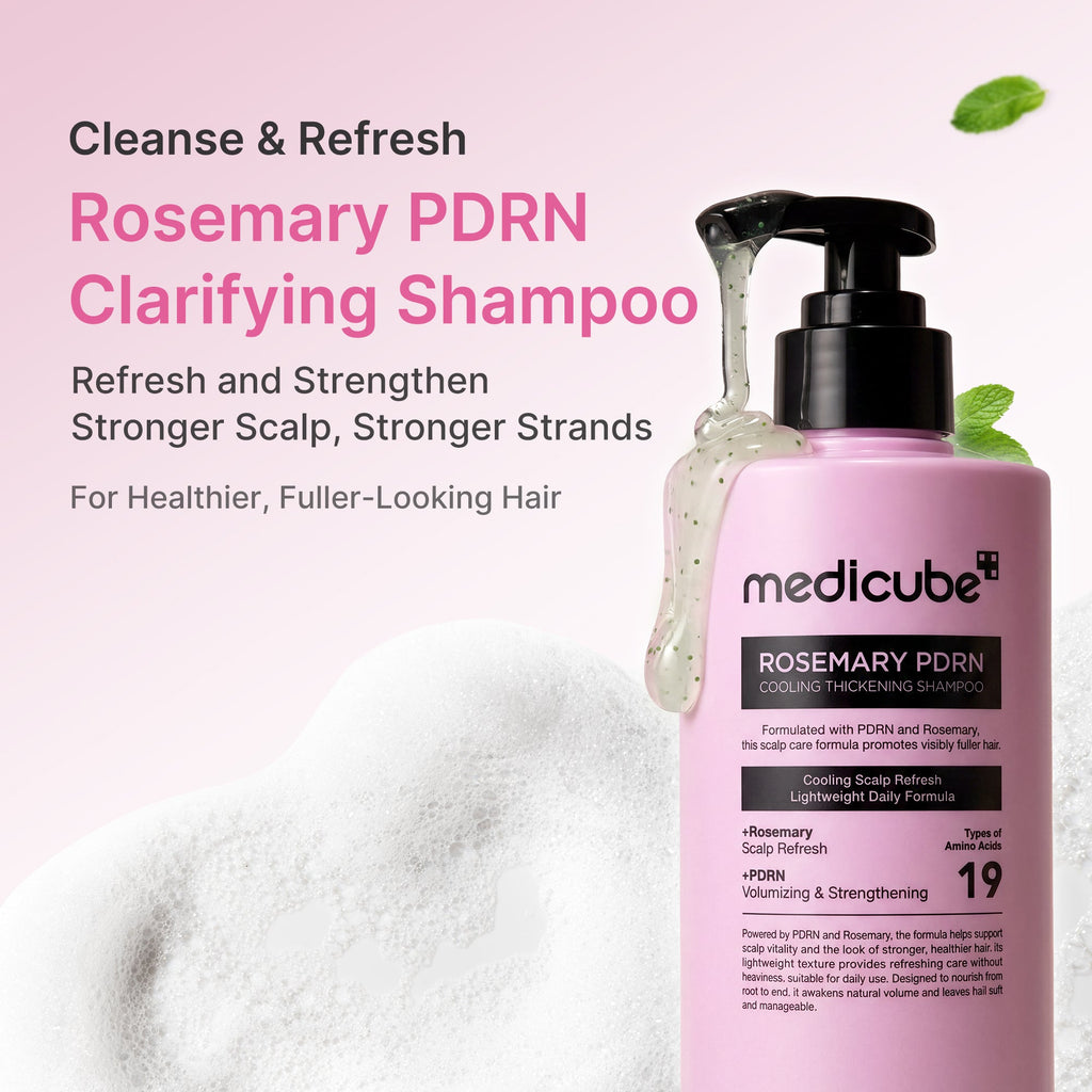 Rosemary PDRN Cooling Thickening Shampoo S7