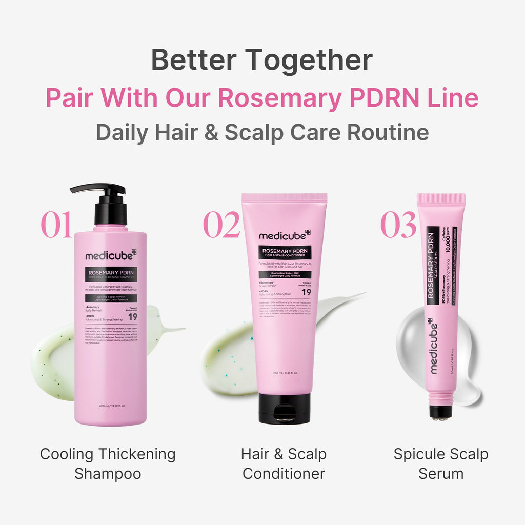 Rosemary PDRN Cooling Thickening Shampoo S7